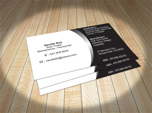 Business Card Design by Madhusudan