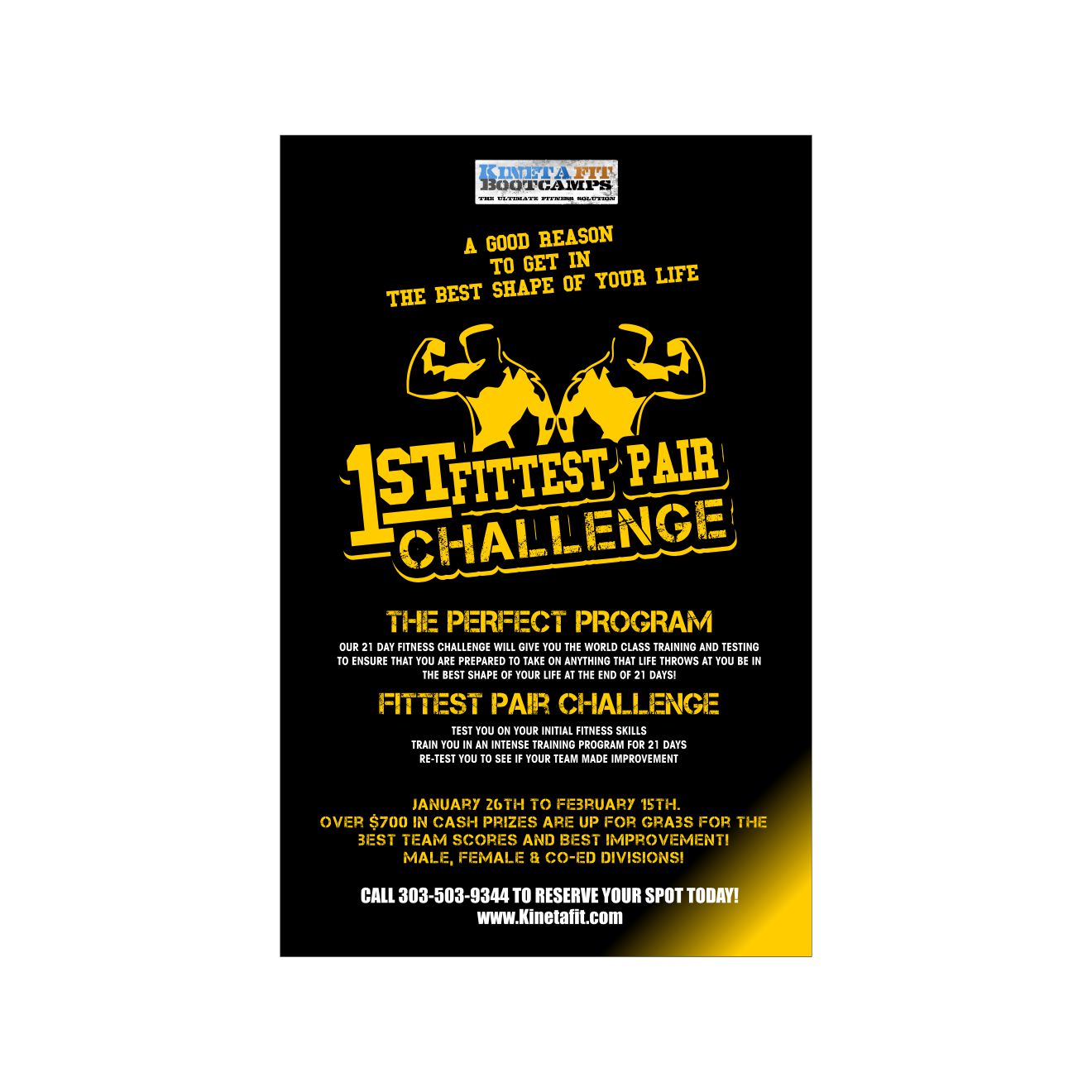 Poster Design by druuppy for Kinetafit | Design #4939874