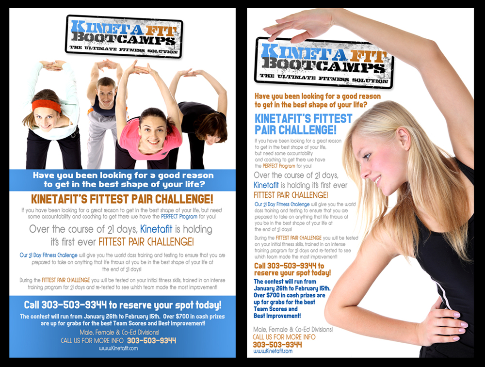 Diseño de Póster por barbo para Kinetafit | Diseño #4942588