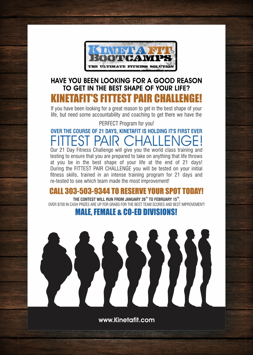 Poster Design by creativeride for Kinetafit | Design #4998139
