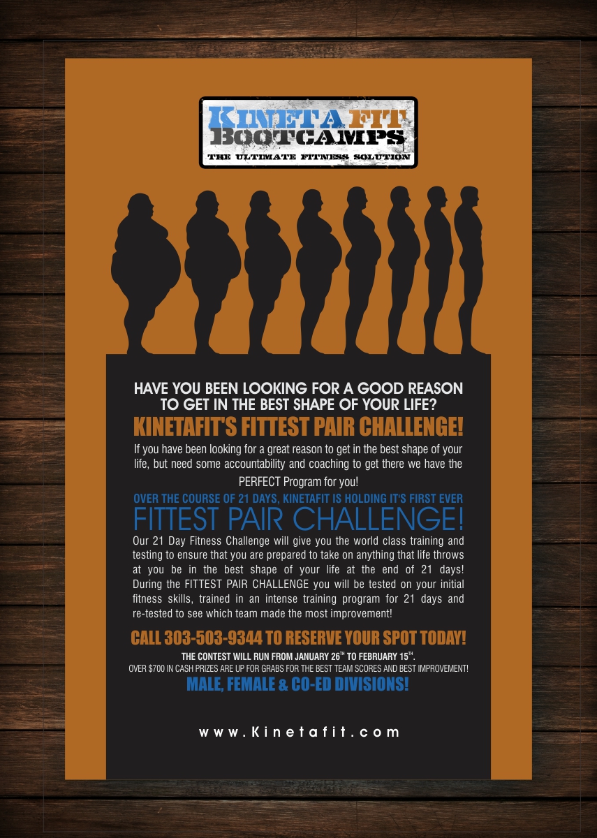 Poster Design by creativeride for Kinetafit | Design #4998157
