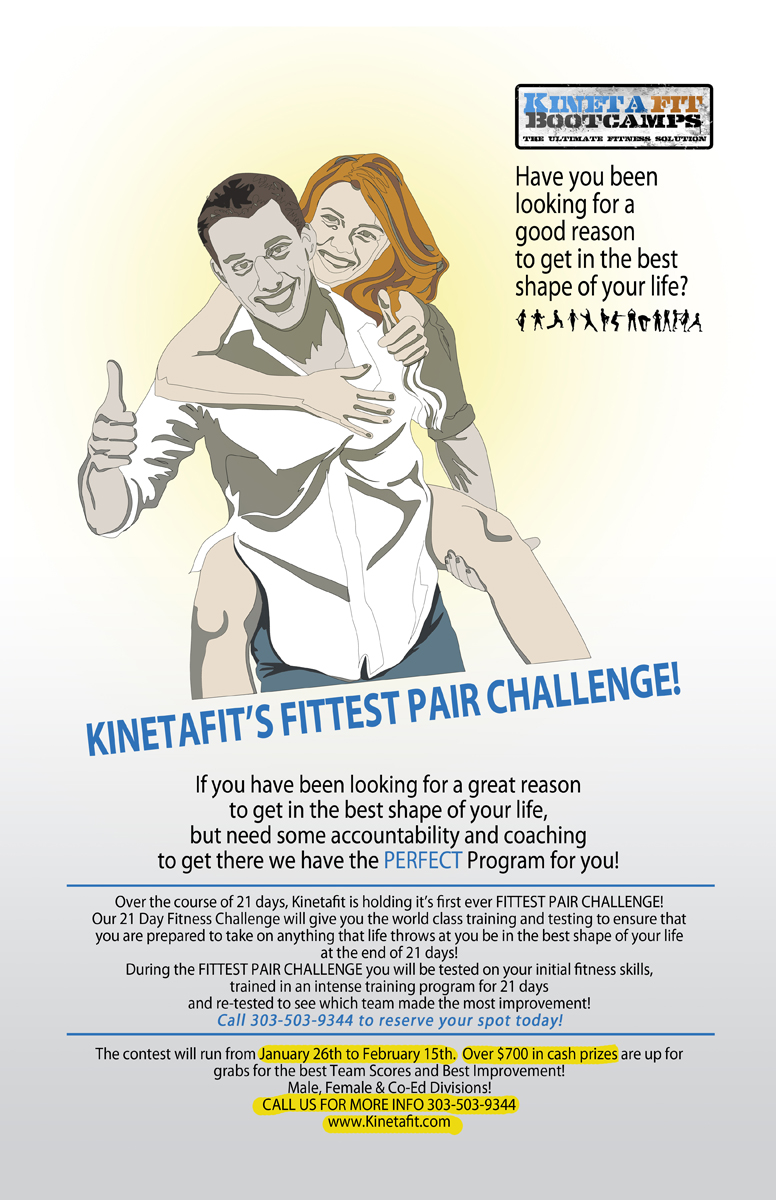 Poster Design by indranil.indra for Kinetafit | Design #4958394