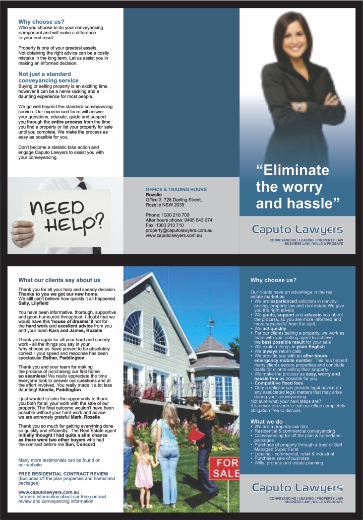 Brochure Design by barinix for this project | Design #1395944