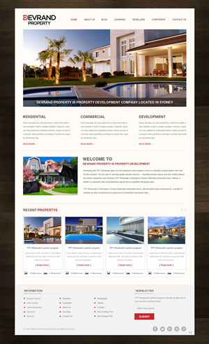 Design Wordpress par pb pour ce projet | Design : #4993187