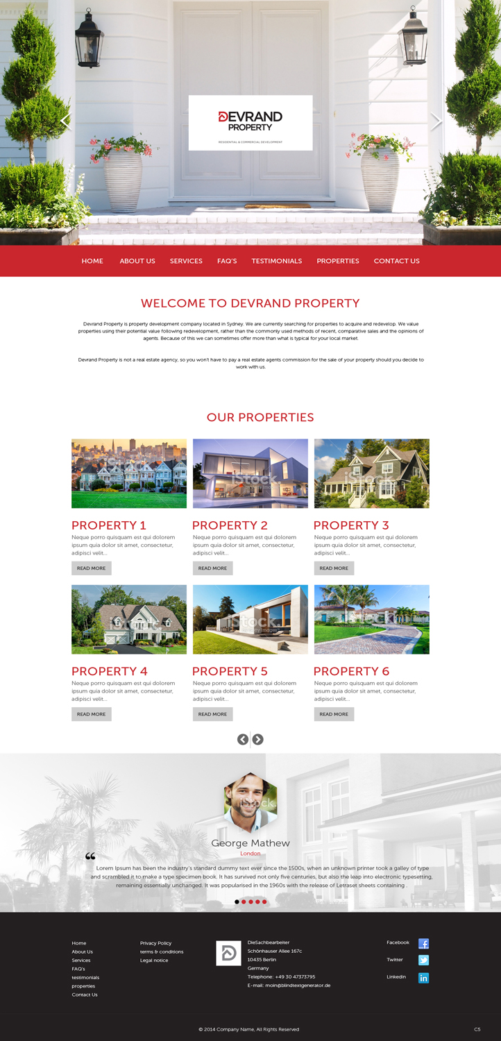 Wordpress Design by pb for this project | Design #4998801