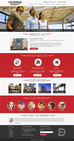 Wordpress Design by Sbss for this project | Design: #4988772