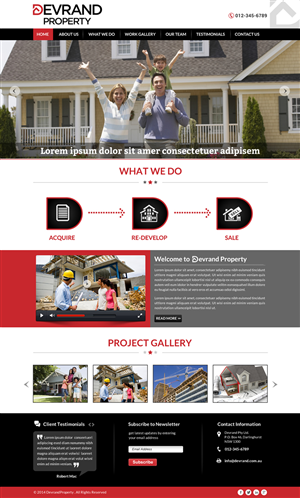 Wordpress Design by Sbss for this project | Design: #4993370