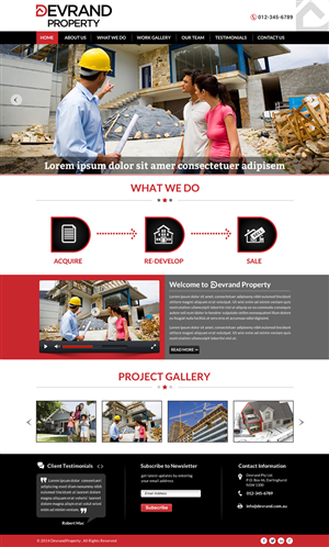 Wordpress Design by Sbss for this project | Design: #4993377