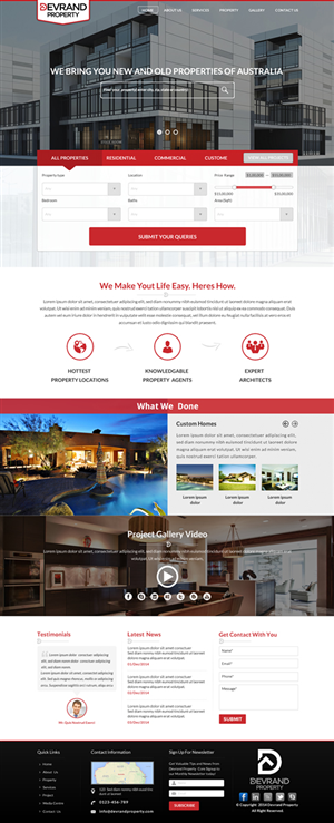 Wordpress Design by Sbss for this project | Design: #5005954