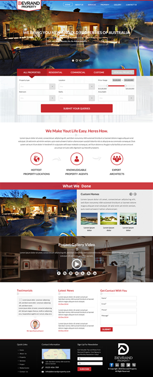 Wordpress Design by Sbss for this project | Design: #5012670