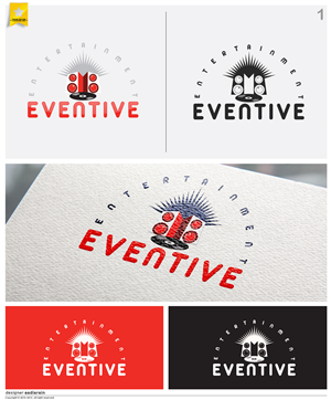 Logo Design by Adeel Hanif® for Eventive Entertainment | Design: #6117285