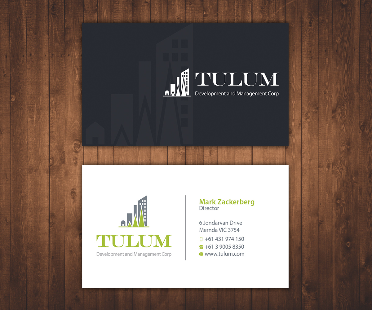 Business Card Design by Stylez Designz for Copperwood Ventures Inc. | Design #5078869