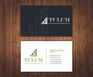 Business Card Design by Stylez Designz for Copperwood Ventures Inc. | Design: #5078869