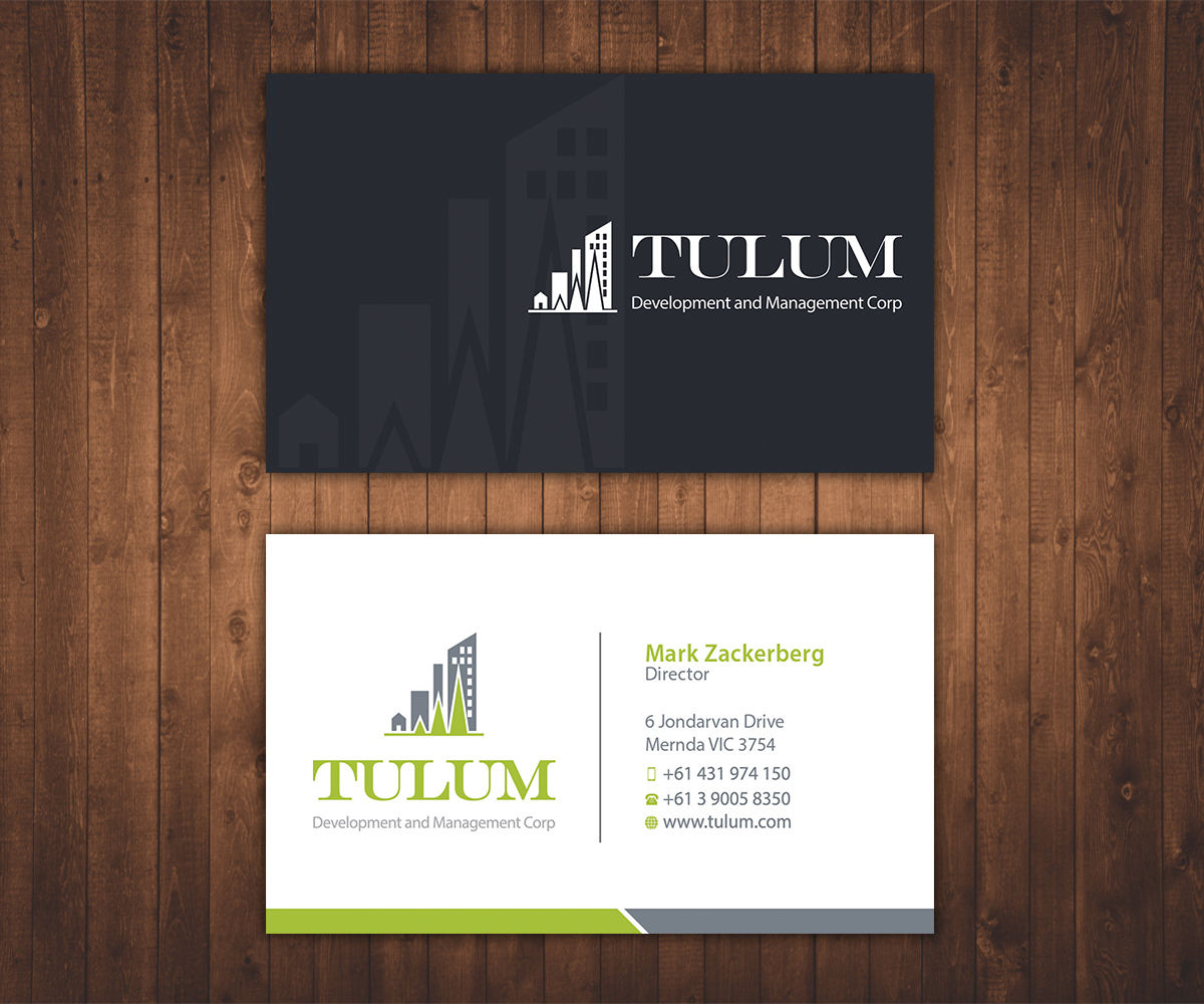 Business Card Design by Stylez Designz for Copperwood Ventures Inc. | Design #5078873