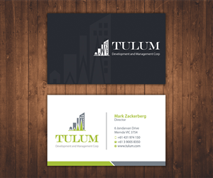 Business Card Design by Stylez Designz for Copperwood Ventures Inc. | Design: #5078873