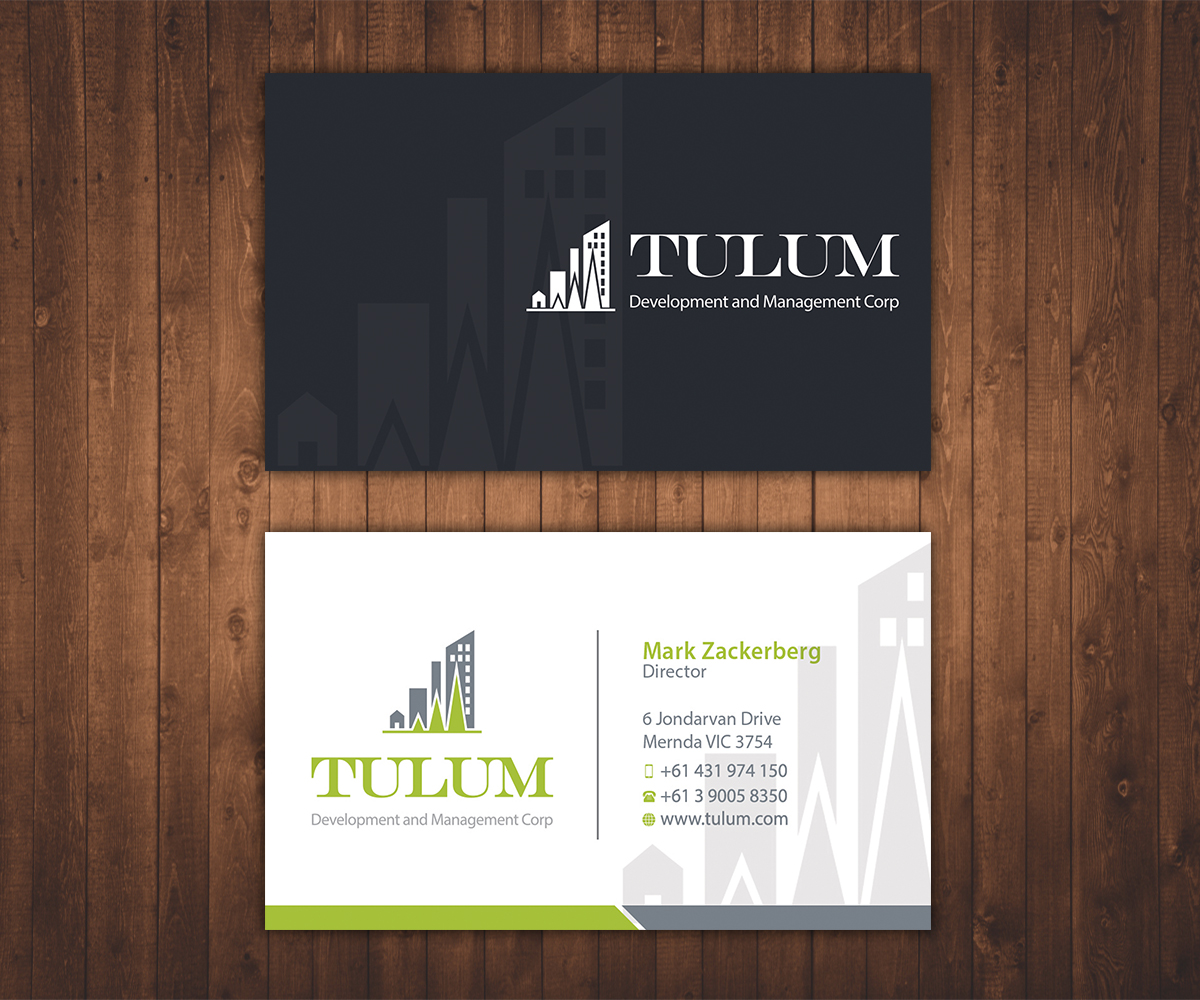 Business Card Design by Stylez Designz for Copperwood Ventures Inc. | Design #5078879