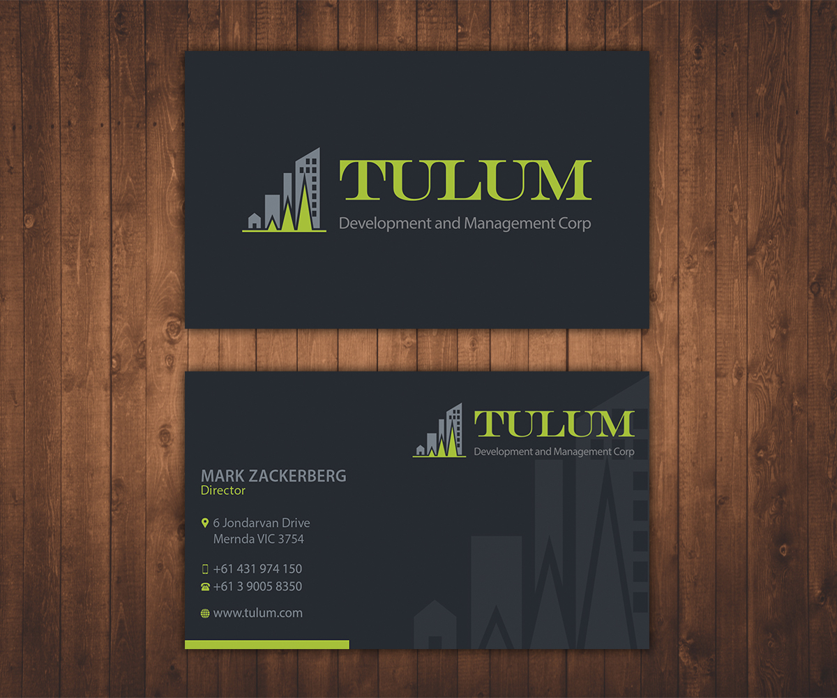 Business Card Design by Stylez Designz for Copperwood Ventures Inc. | Design #5079191