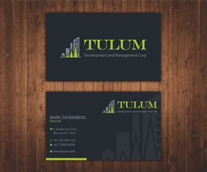 Business Card Design by Stylez Designz for Copperwood Ventures Inc. | Design: #5079191