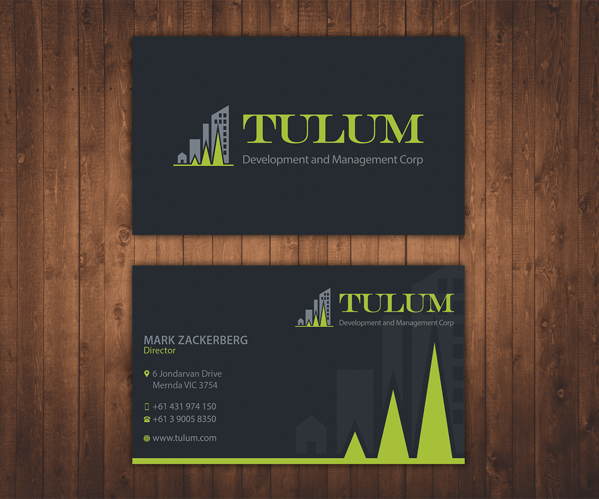 Business Card Design by Stylez Designz for Copperwood Ventures Inc. | Design #5079306
