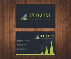 Business Card Design by Stylez Designz for Copperwood Ventures Inc. | Design #5079306