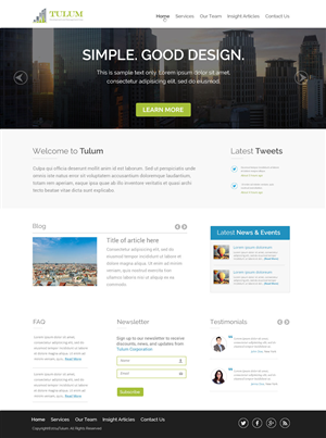 Web Design by CoolDesignz for Copperwood Ventures Inc. | Design: #5077569