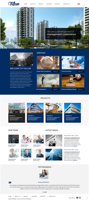 Web Design by pb for Copperwood Ventures Inc. | Design: #5054690
