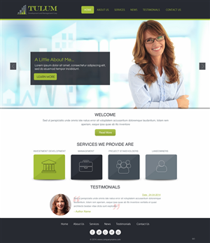 Web Design by pb for Copperwood Ventures Inc. | Design: #5087980