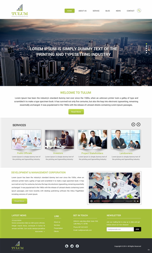 Web Design by pb for Copperwood Ventures Inc. | Design #5087982