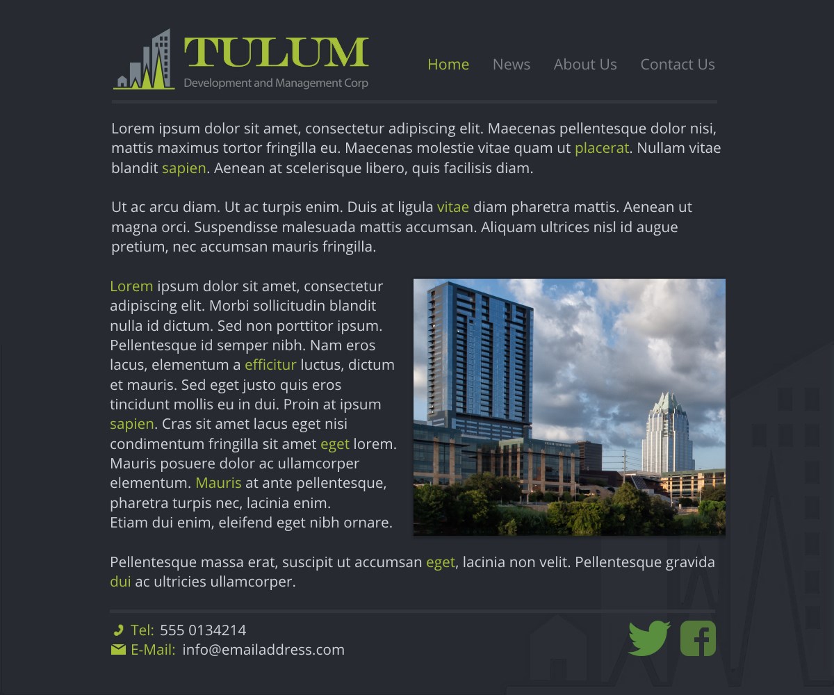Web Design by Michael Dearman for Copperwood Ventures Inc. | Design #5087280