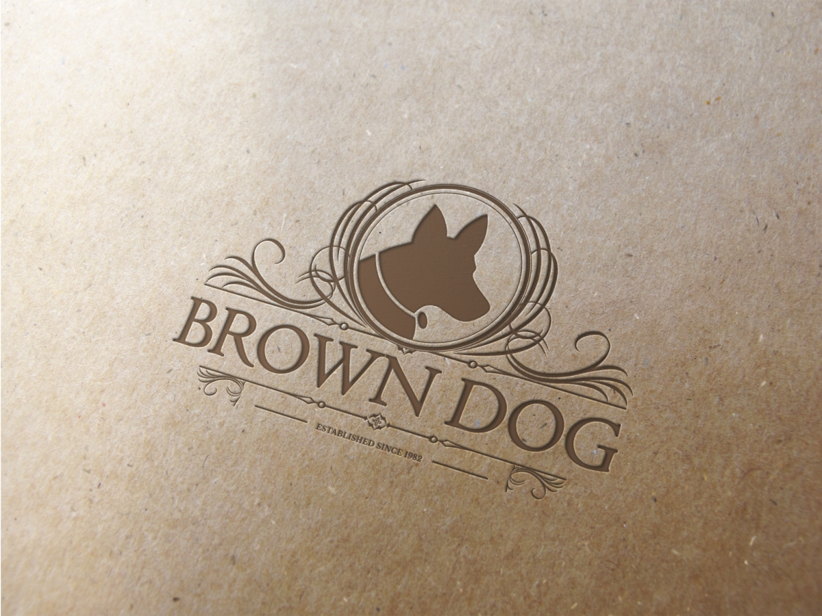 Logo Design by Gintale for Brown Dog Ventures | Design #4989609