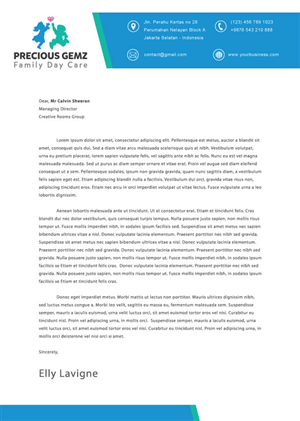 Letterhead Design by Sana Ishaq