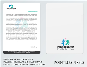 Letterhead Design by Pointless Pixels India