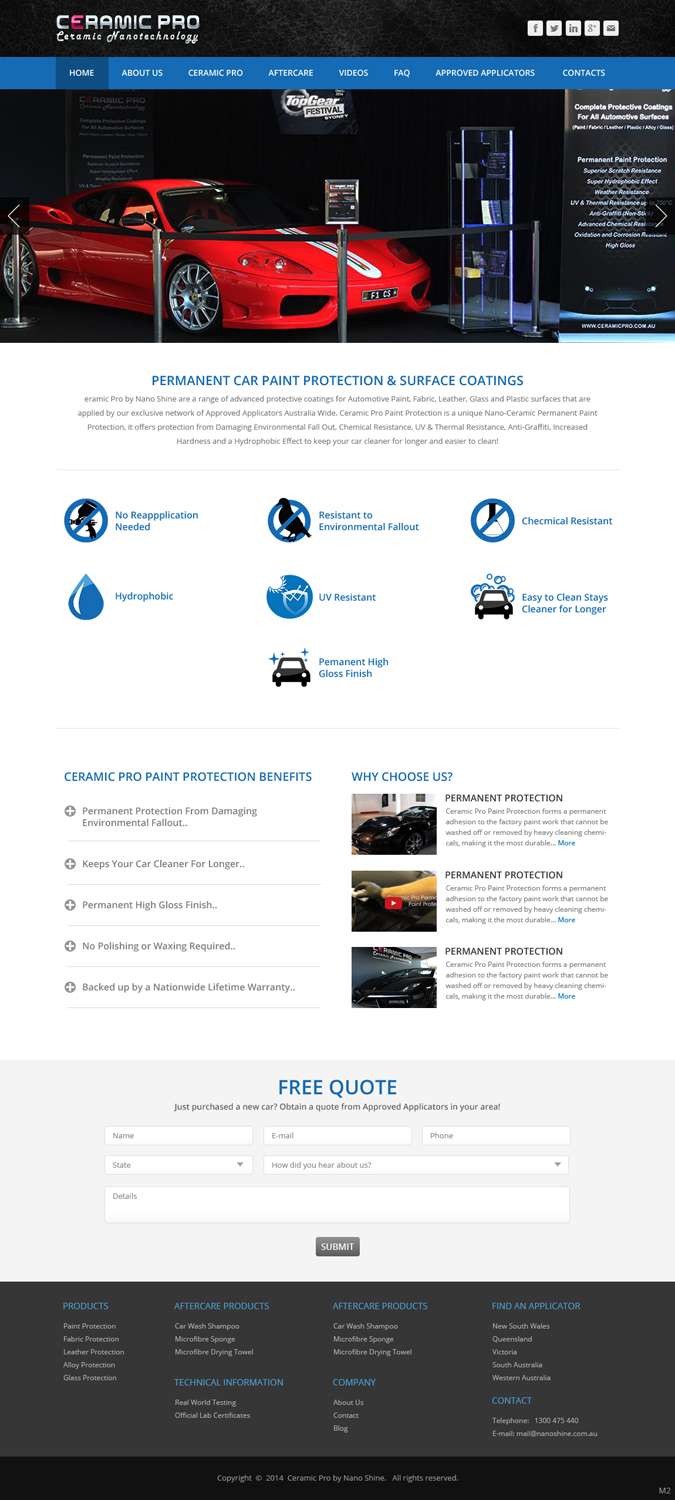 Web Design by pb for this project | Design #4949972