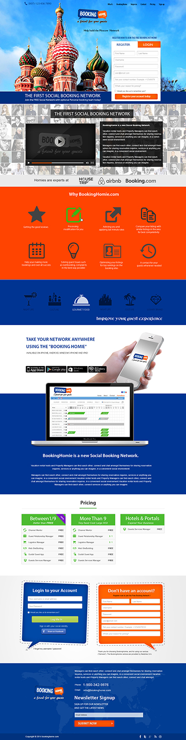 Web Design by webxvision for Amsterhome | Design #4981160