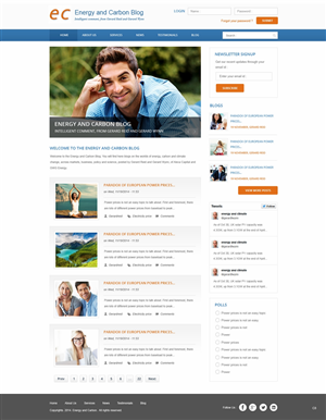 Web Design by pb for gwgenergy | Design: #4986597