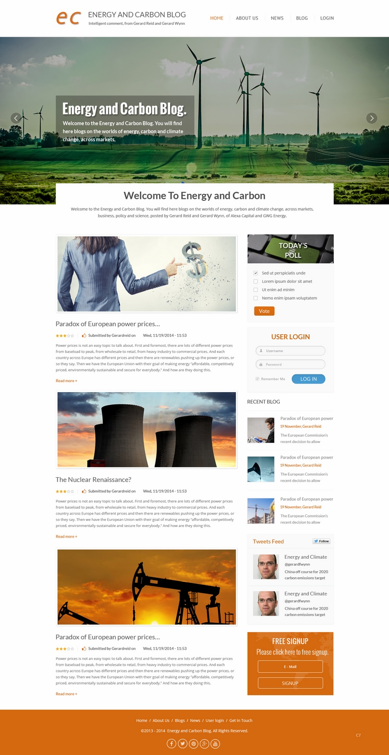 Web-Design von pb für gwgenergy | Design #4986603