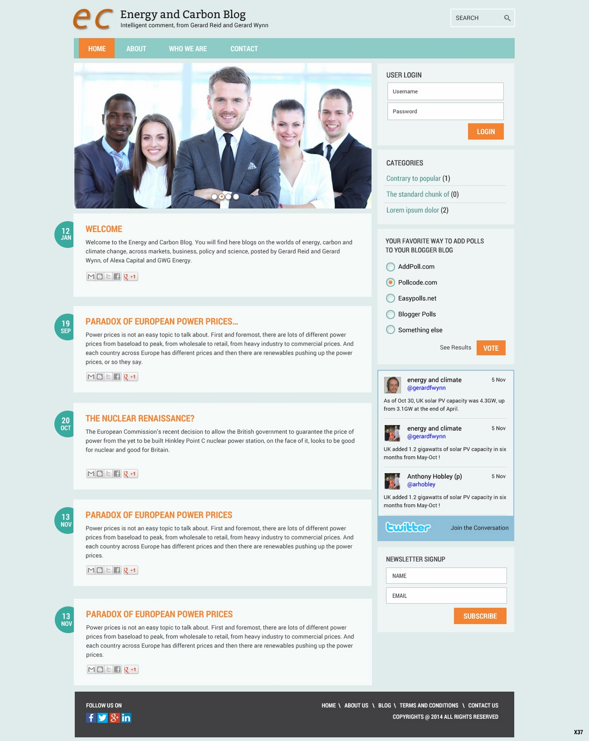 Web-Design von pb für gwgenergy | Design #4986610