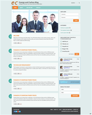 Web Design by pb for gwgenergy | Design: #4986610