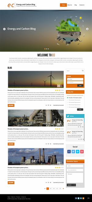 Web Design by pb for gwgenergy | Design: #4987314