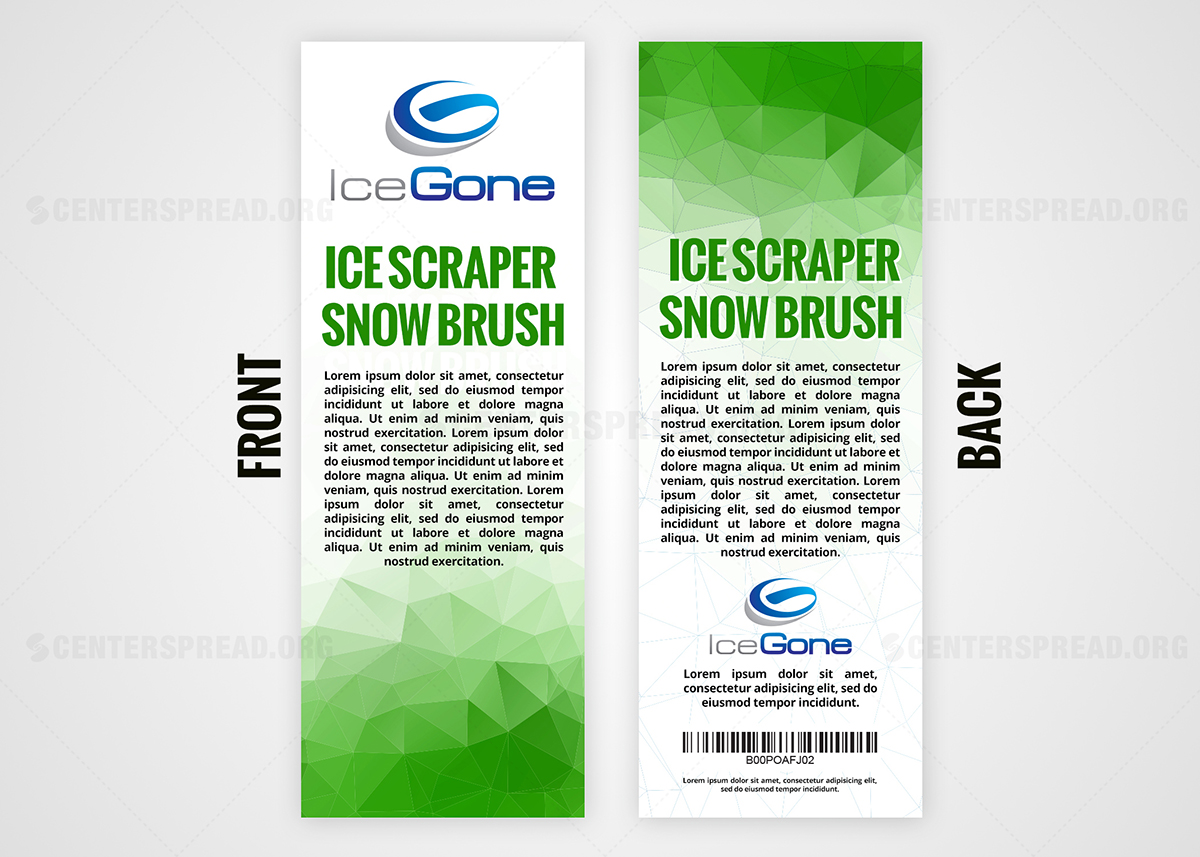 Design Emballage par CENTERSPREAD pour IceGone | Design #4981330