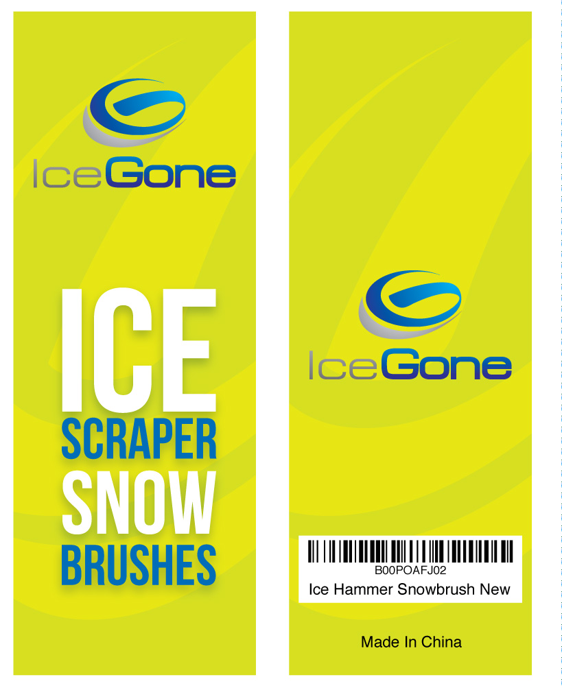 Diseño de Empaque por JCR para IceGone | Diseño #4960127