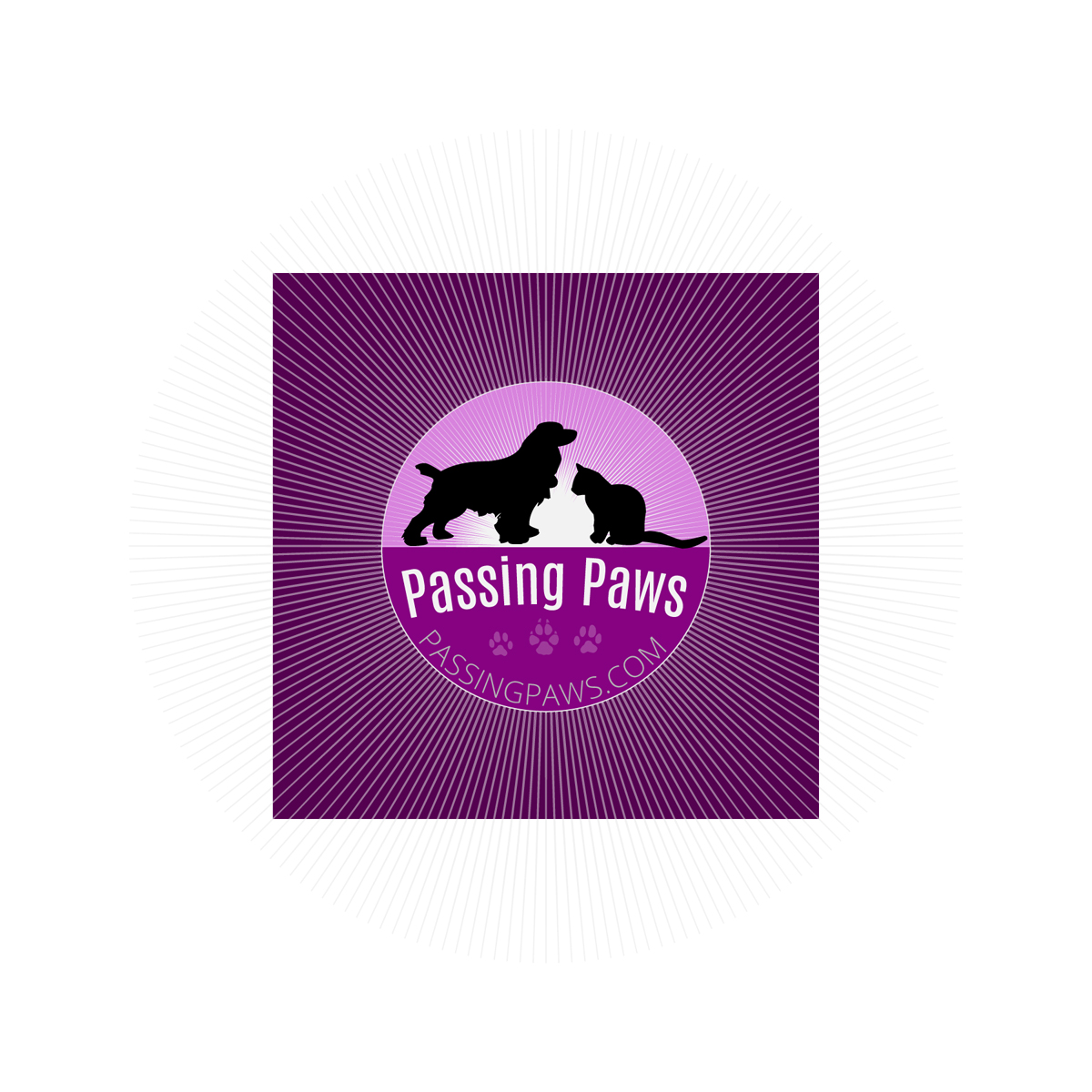 Logo Design by Venus L. Penaflor for Passing Paws Pet Cremations | Design #4941024