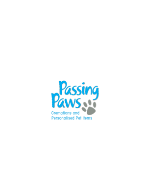 Diseño de Logo por jiabworrall1980 para Passing Paws Pet Cremations | Diseño: #4956996