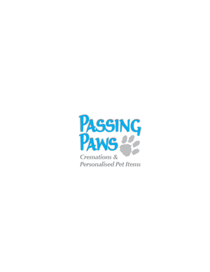 Diseño de Logo por jiabworrall1980 para Passing Paws Pet Cremations | Diseño: #4957032