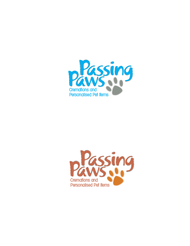 Logo-Design von PWP für Passing Paws Pet Cremations | Design #4978844
