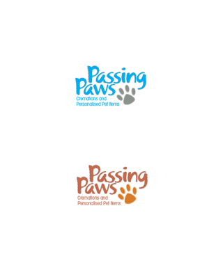 Logo Design by jiabworrall1980 for Passing Paws Pet Cremations | Design: #4978844