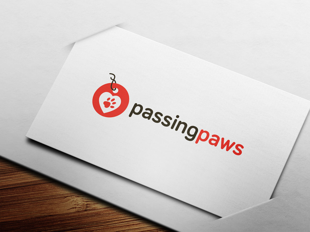 Logo Design by red_designs for Passing Paws Pet Cremations | Design #4947547