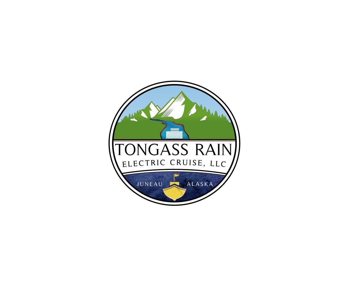 Logo Design by Cre8tiveN8tive for Tongass Rain Electric Cruise | Design #4978315