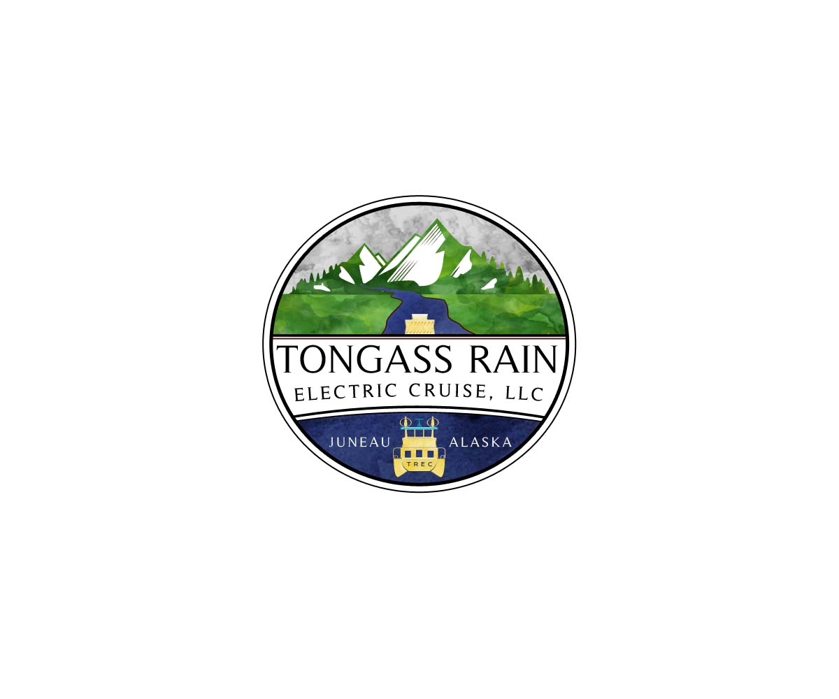 Logo Design by Cre8tiveN8tive for Tongass Rain Electric Cruise | Design: #4991056