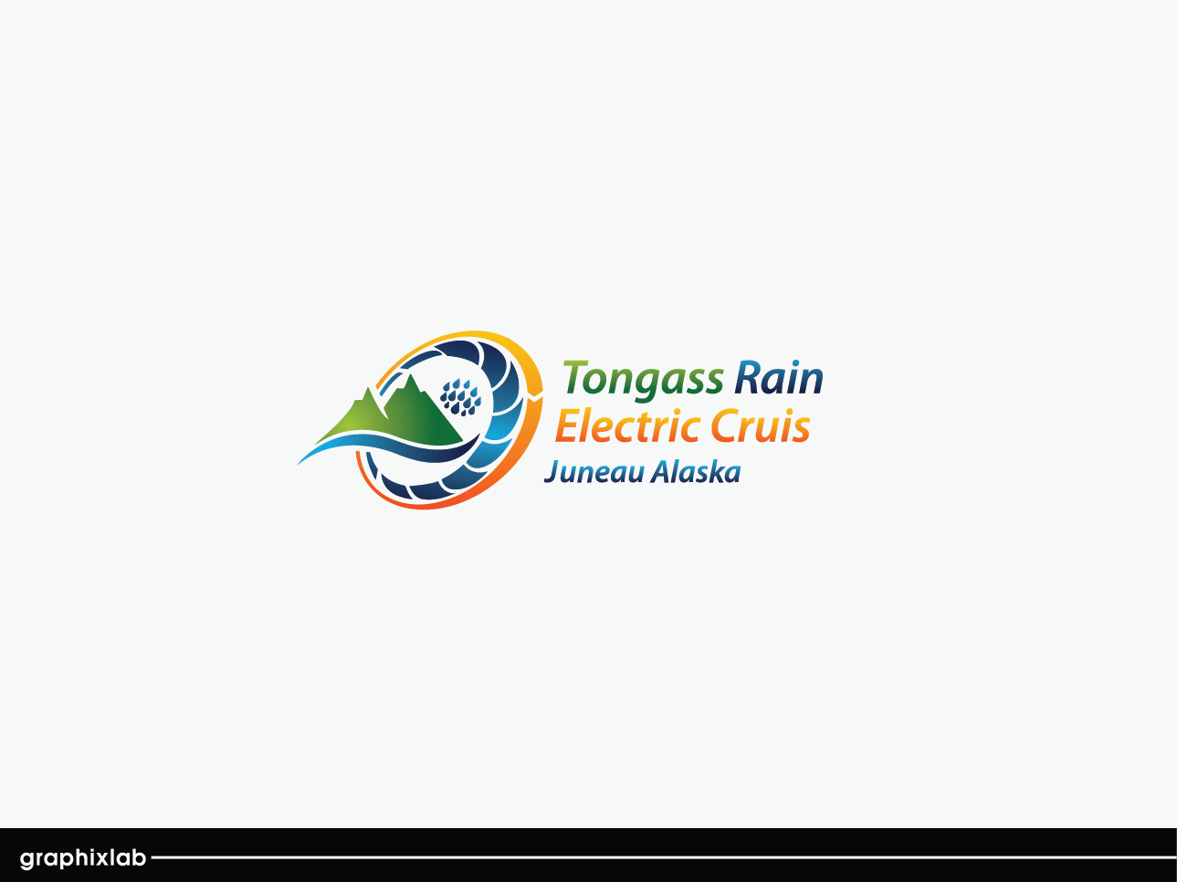 Logo Design by Graphix Lab for Tongass Rain Electric Cruise | Design #4949654